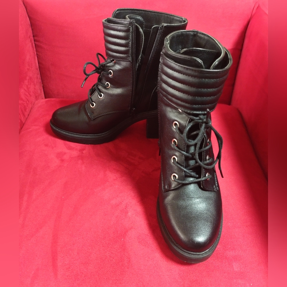 Black boots